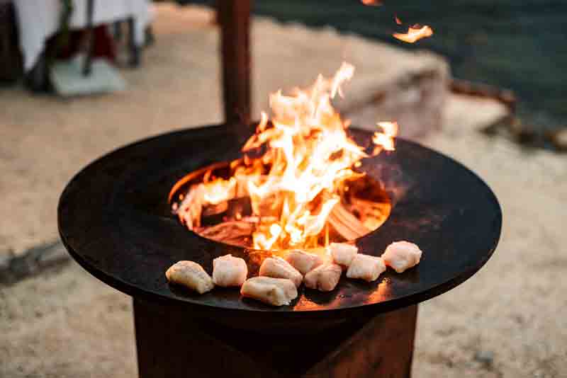 Use a Gas Fire Pit
