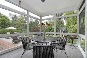 Can a Fire Pit Be Used on A Screened-In Porch